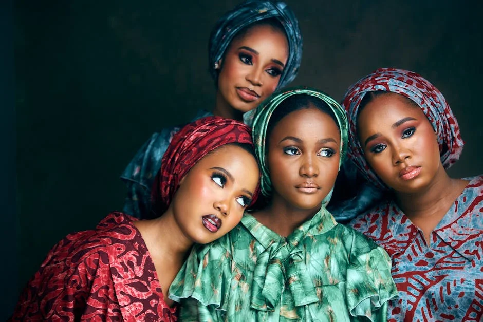 Four African Children Woman Migr — politics-governance