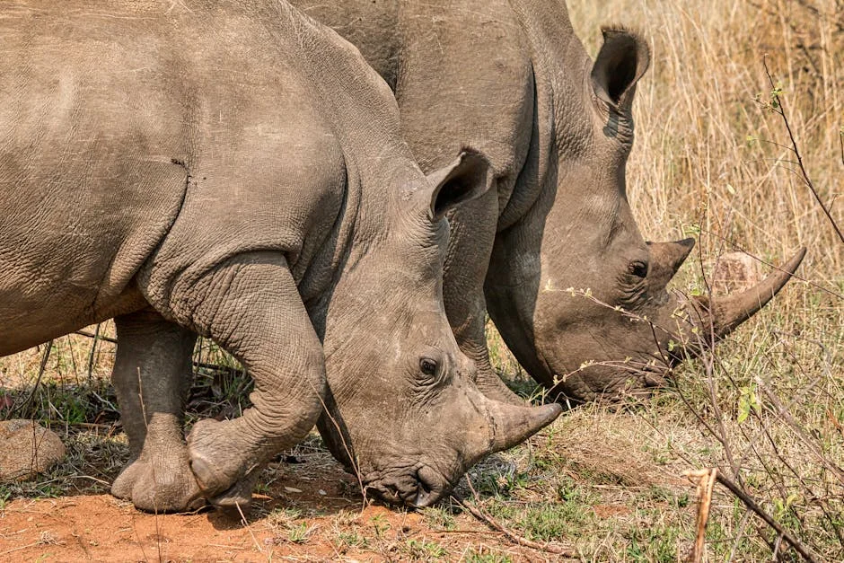 South Africa's Rhino Population Rebounds Strongly